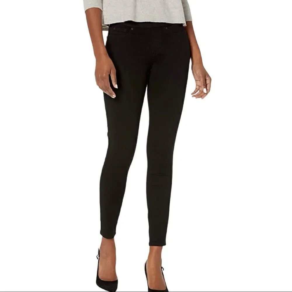 Levi’s Signature Women’s Black Skinny Denim Jeans Size 14 Regular